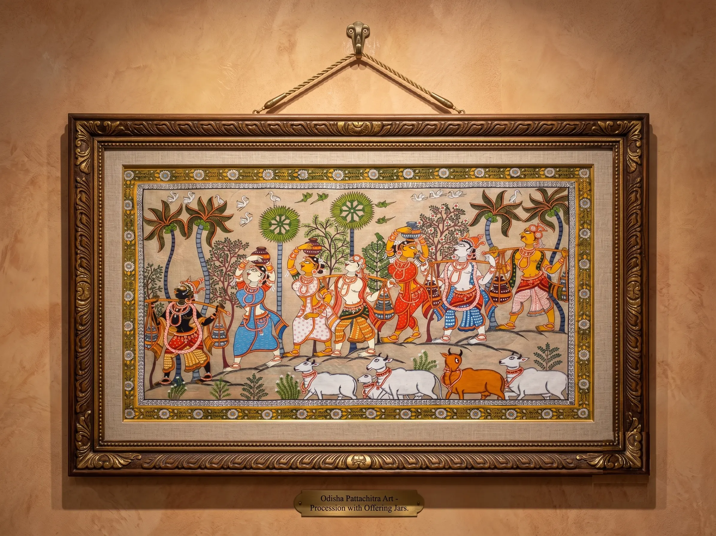 The Divine Procession of Vrindavan