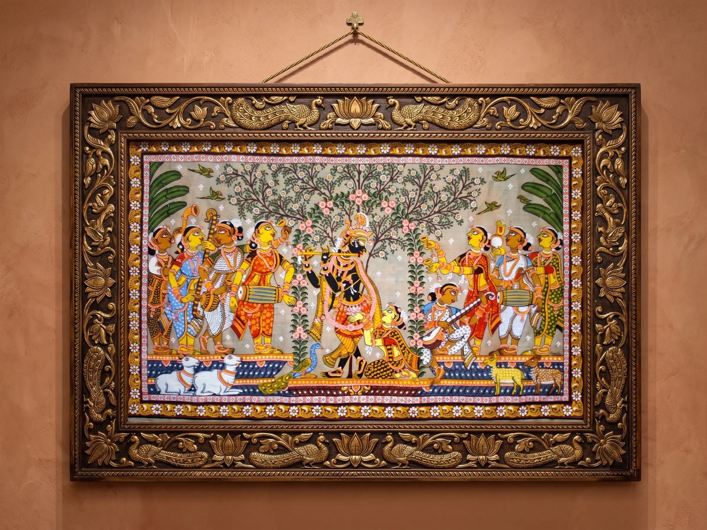 The Divine Pastoral: A Pattachitra Narrative
